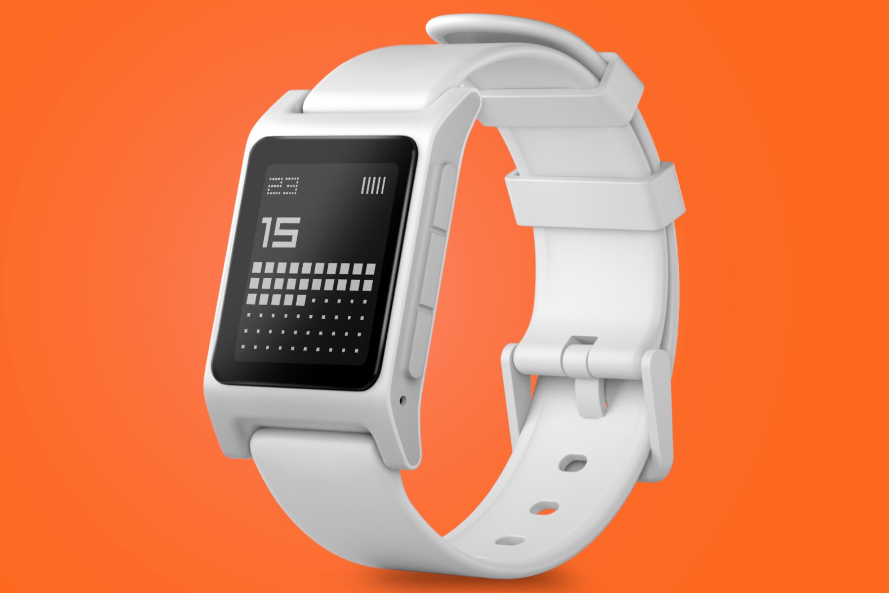 pebble，Intelligent Watch，Long endurance，Core Devices，Black and white e-ink display，