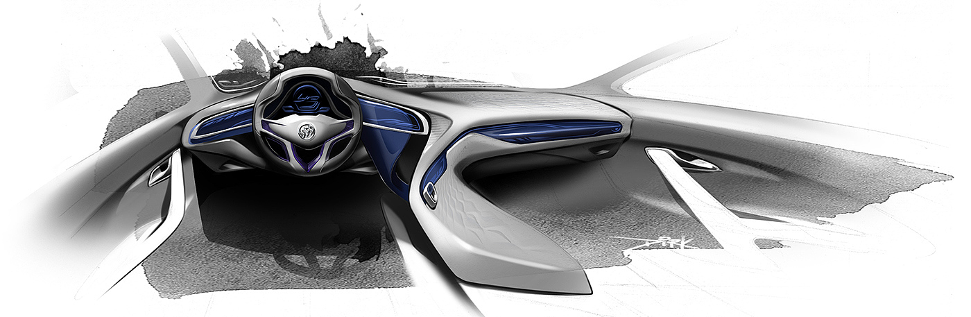 industrial design，Automobile design，Interior design，Hand drawn，design sketch，