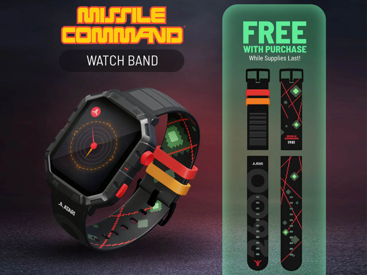 Atari 2600，Nostalgia game，Retro style，Intelligent Watch，MyPlayWatch OS，