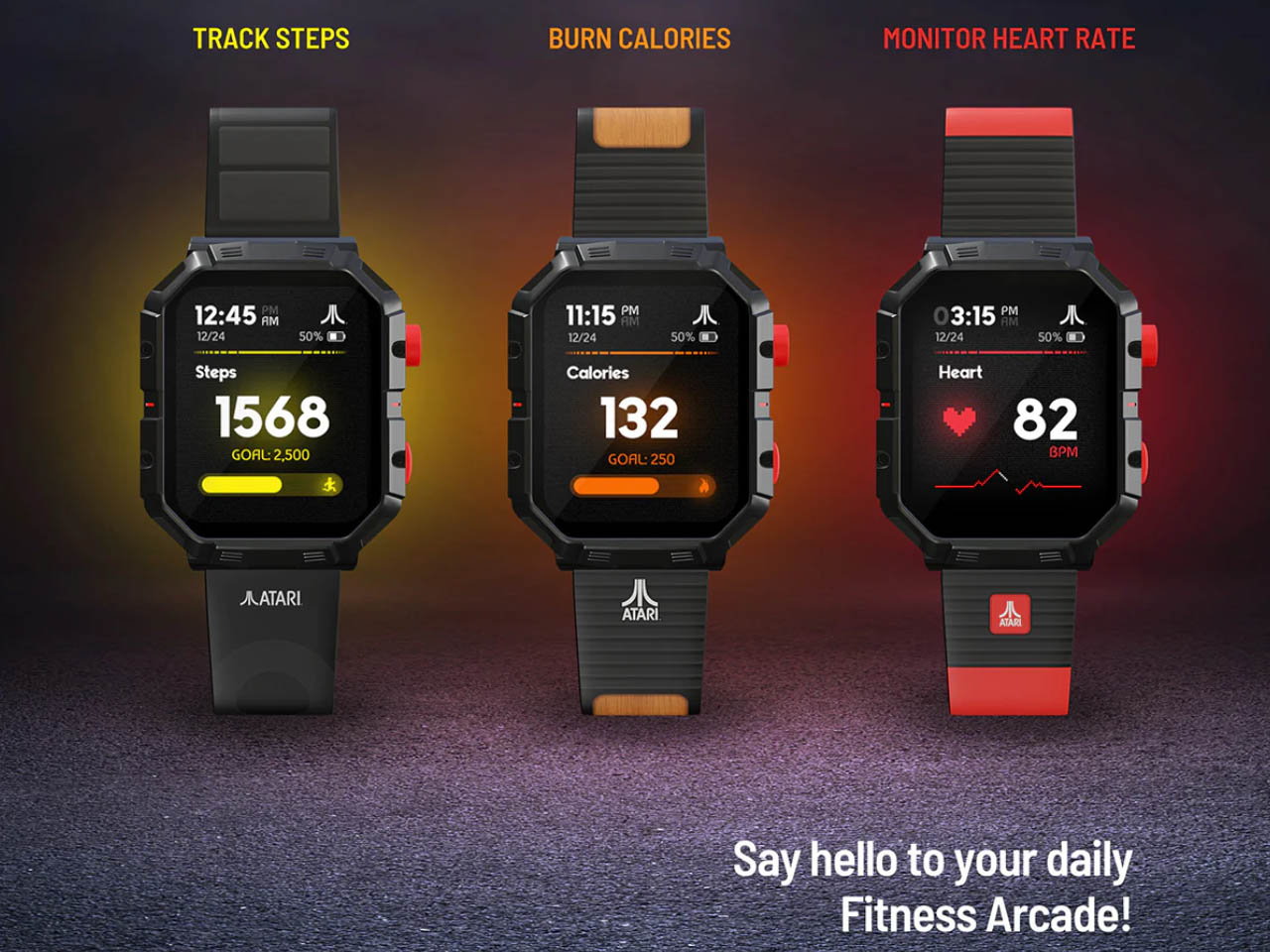 Atari 2600，Nostalgia game，Retro style，Intelligent Watch，MyPlayWatch OS，