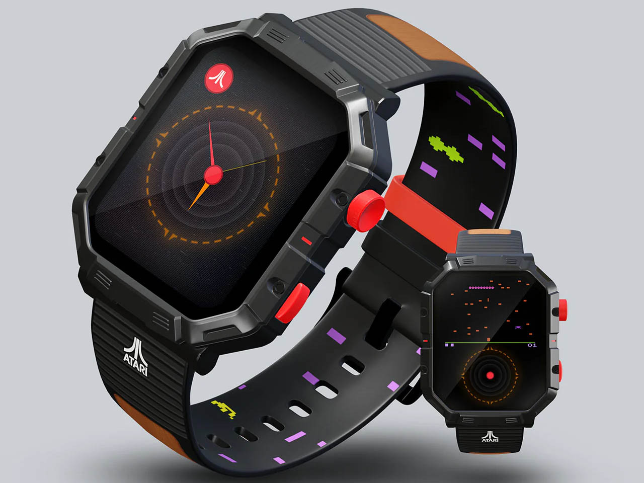 Atari 2600，Nostalgia game，Retro style，Intelligent Watch，MyPlayWatch OS，