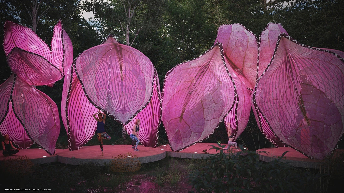 Yoga Studio，Interior design，Architecture，environmental design，