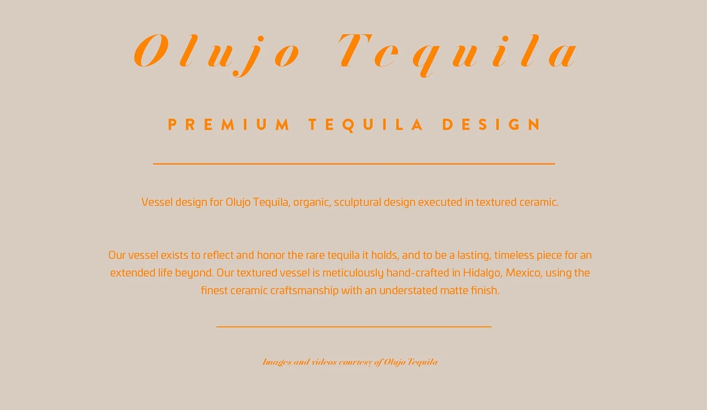 Olujo Tequila，The wine bottle，container，tableware，