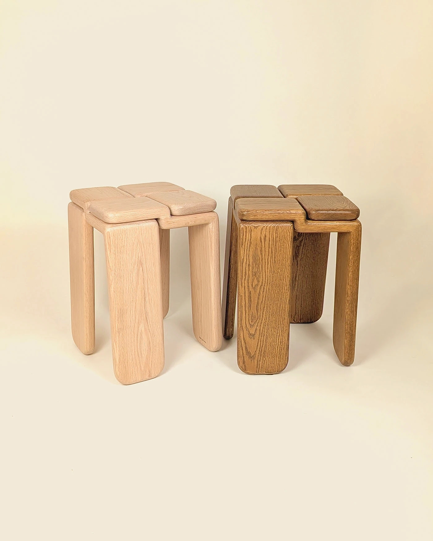 Knot Stool，stool，furniture，product design，