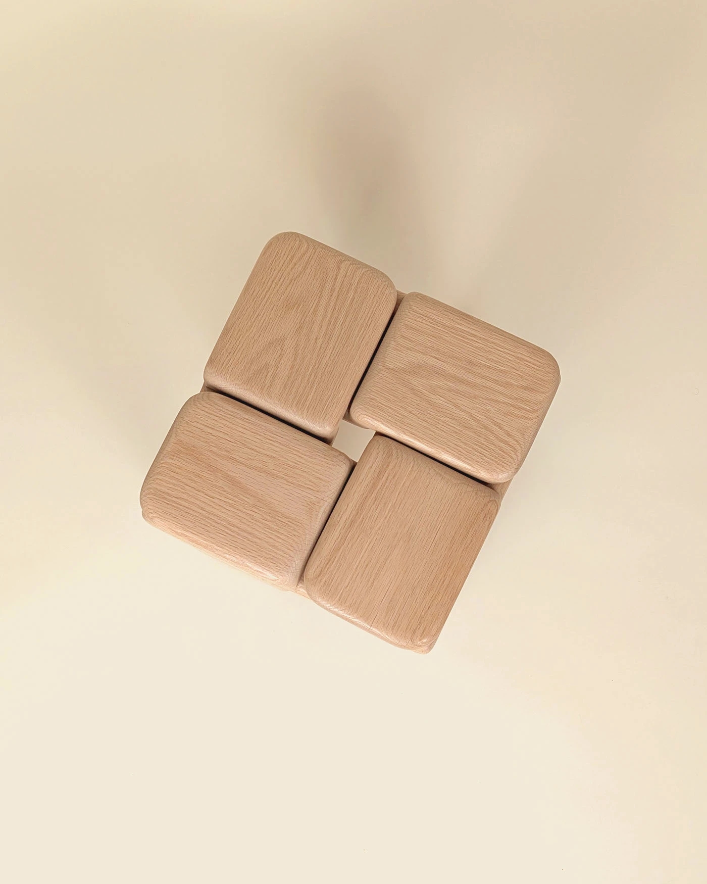 Knot Stool，stool，furniture，product design，