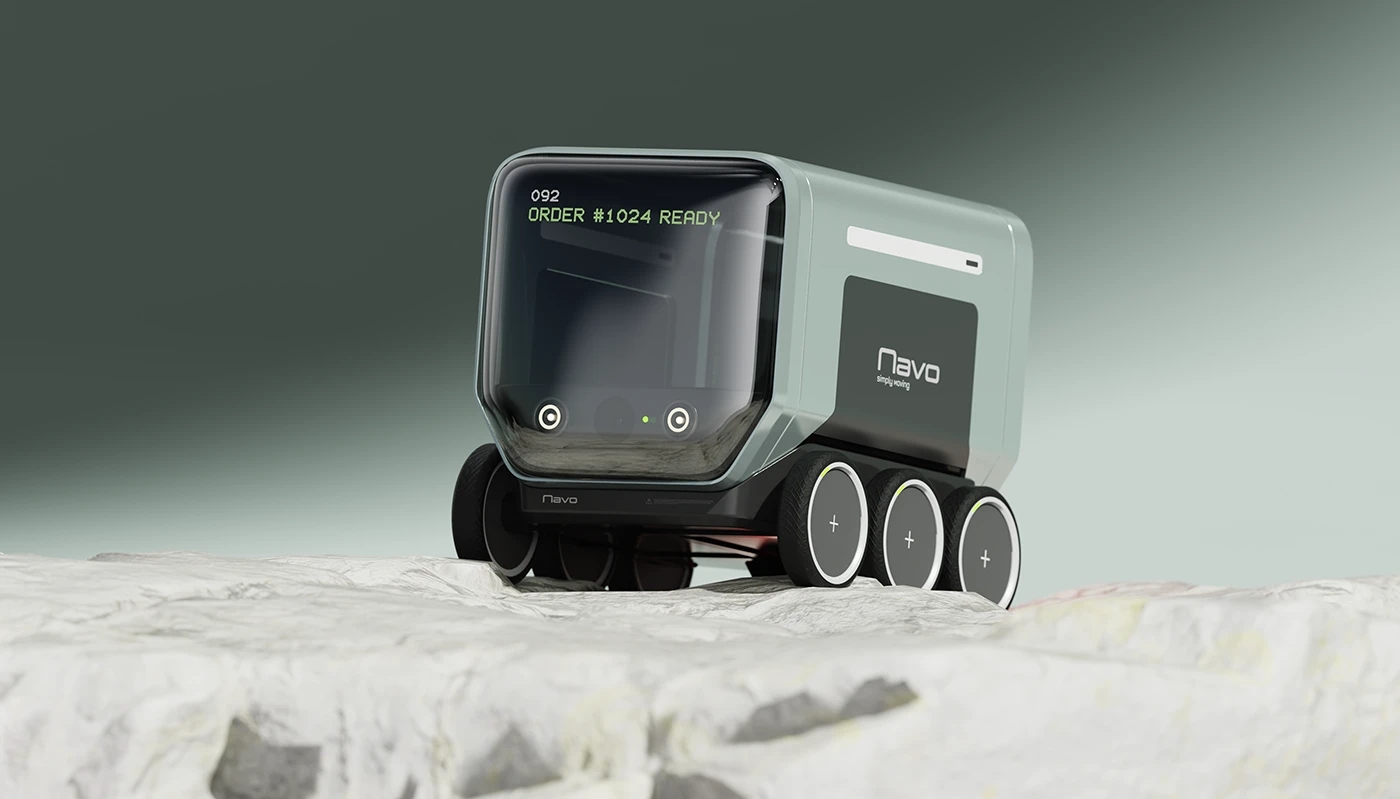 Navo，Automated delivery robots，artificial intelligence，automation，