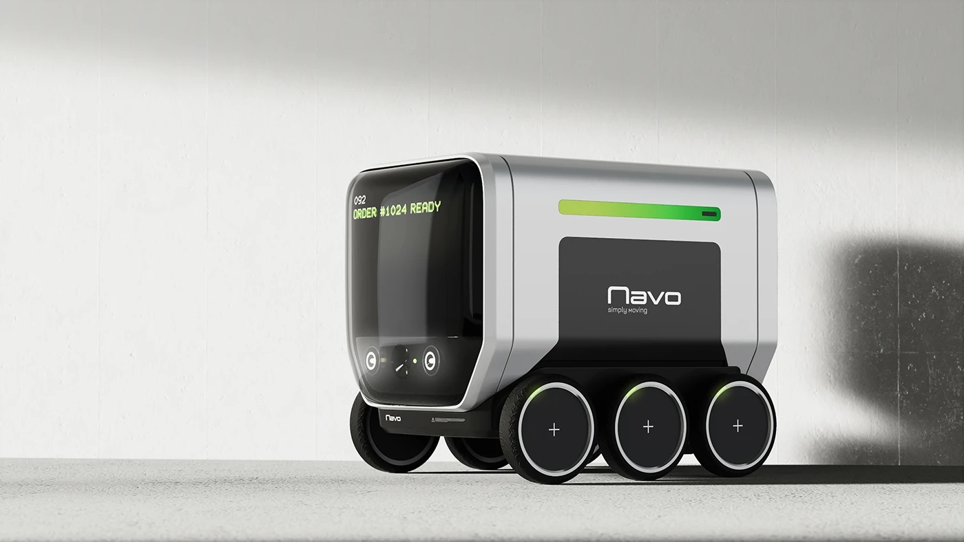 Navo，Automated delivery robots，artificial intelligence，automation，