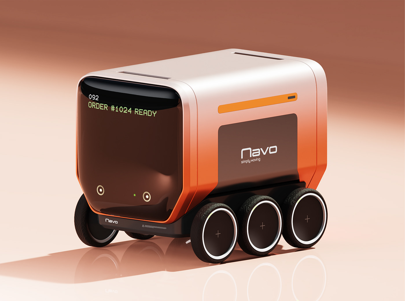 Navo，Automated delivery robots，artificial intelligence，automation，