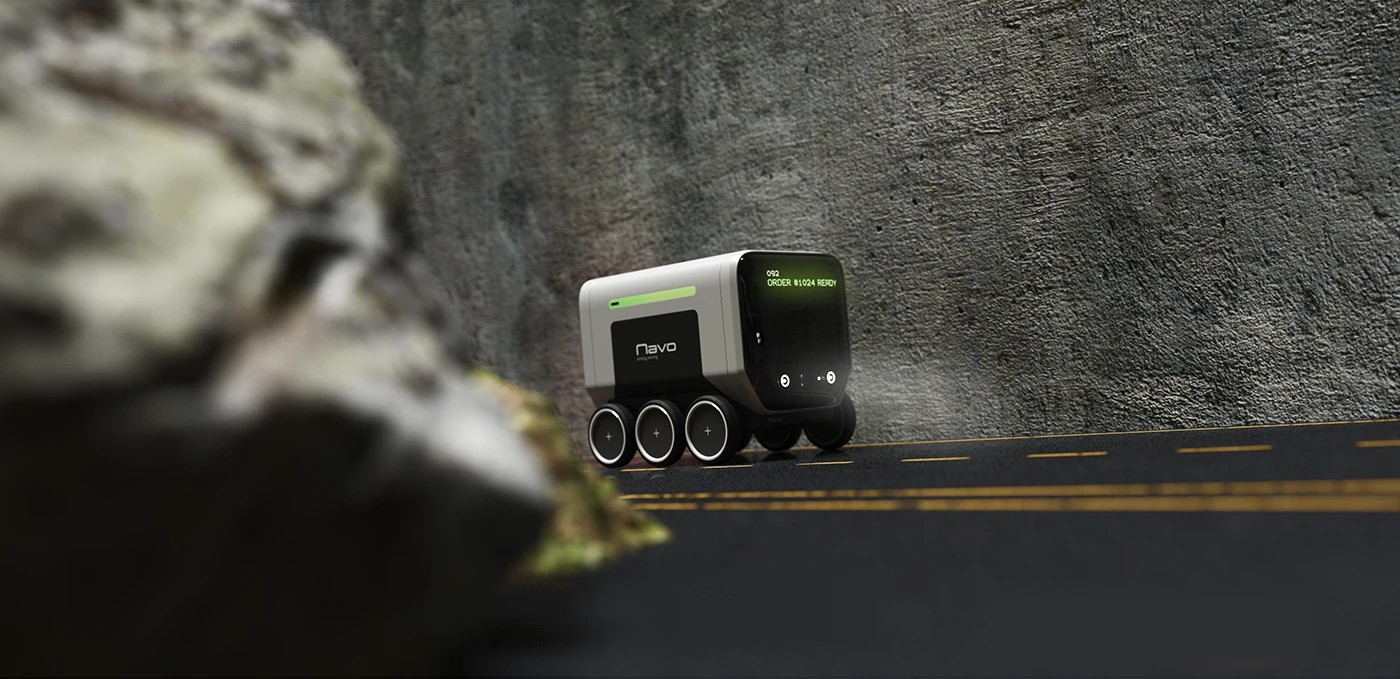 Navo，Automated delivery robots，artificial intelligence，automation，