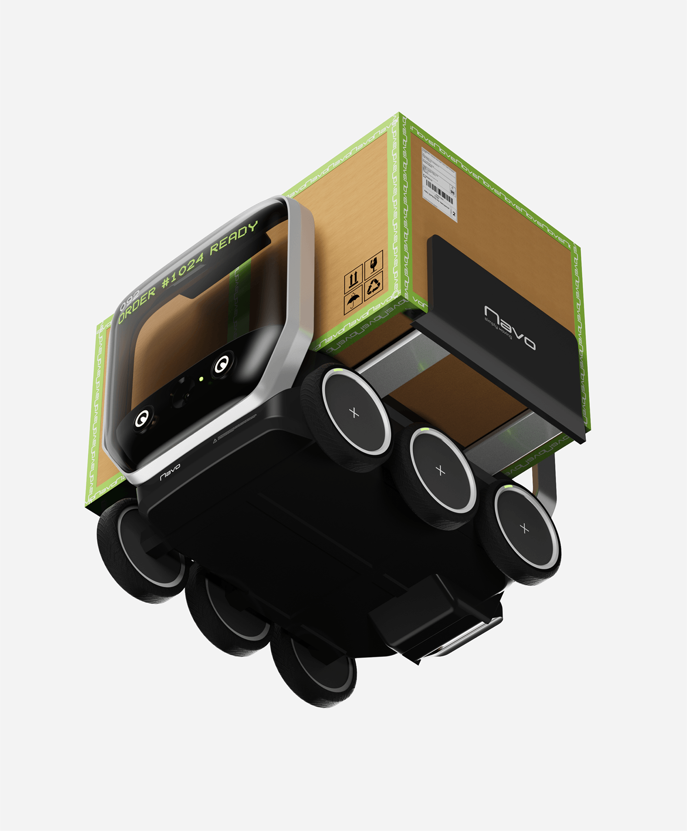 Navo，Automated delivery robots，artificial intelligence，automation，