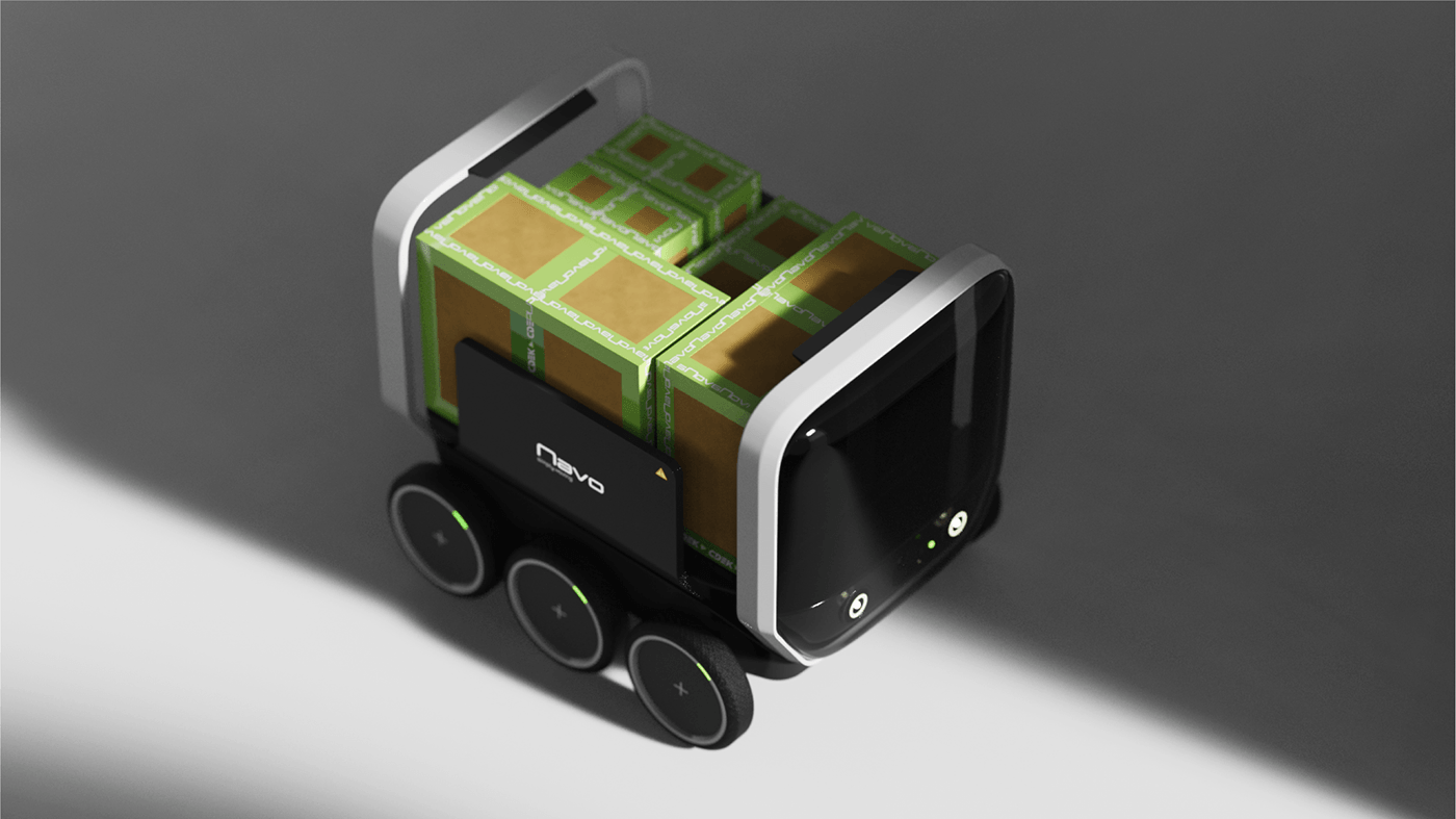 Navo，Automated delivery robots，artificial intelligence，automation，