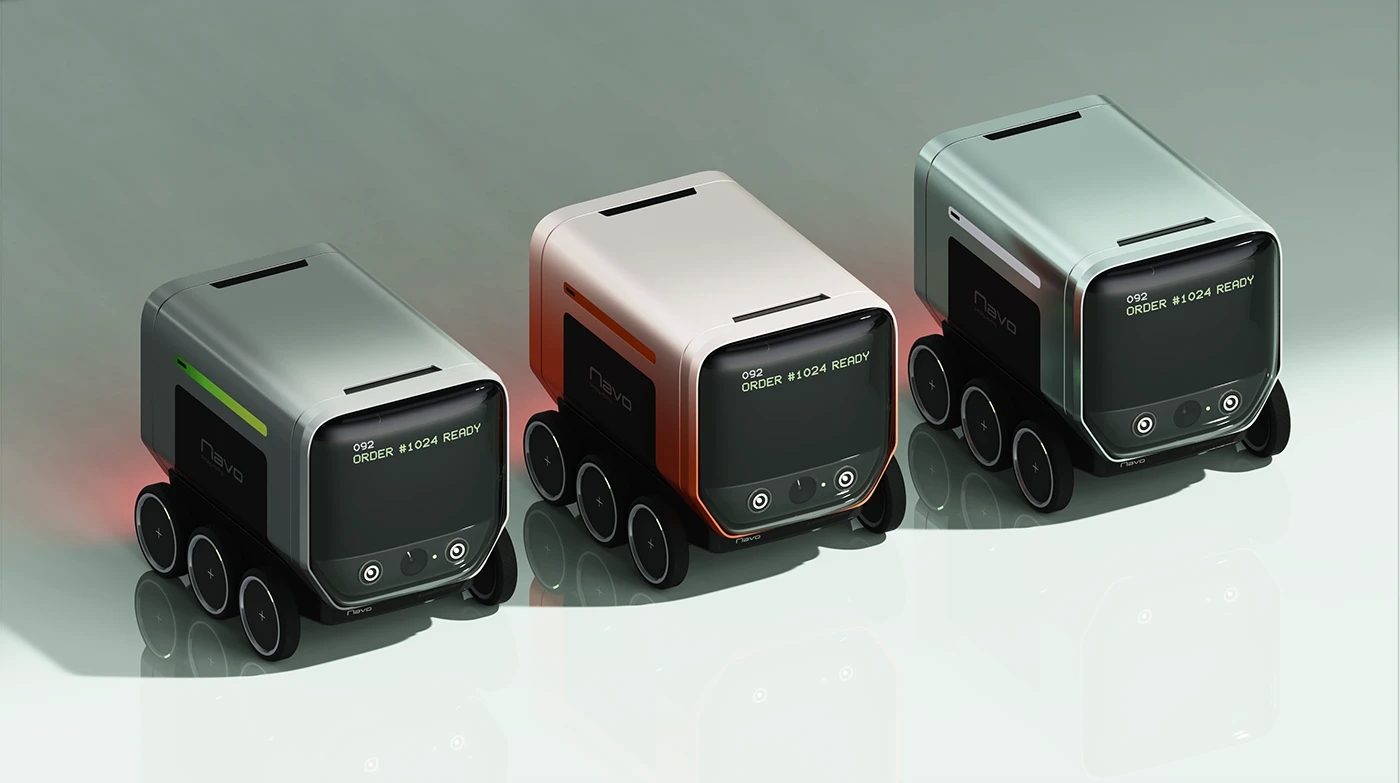 Navo，Automated delivery robots，artificial intelligence，automation，