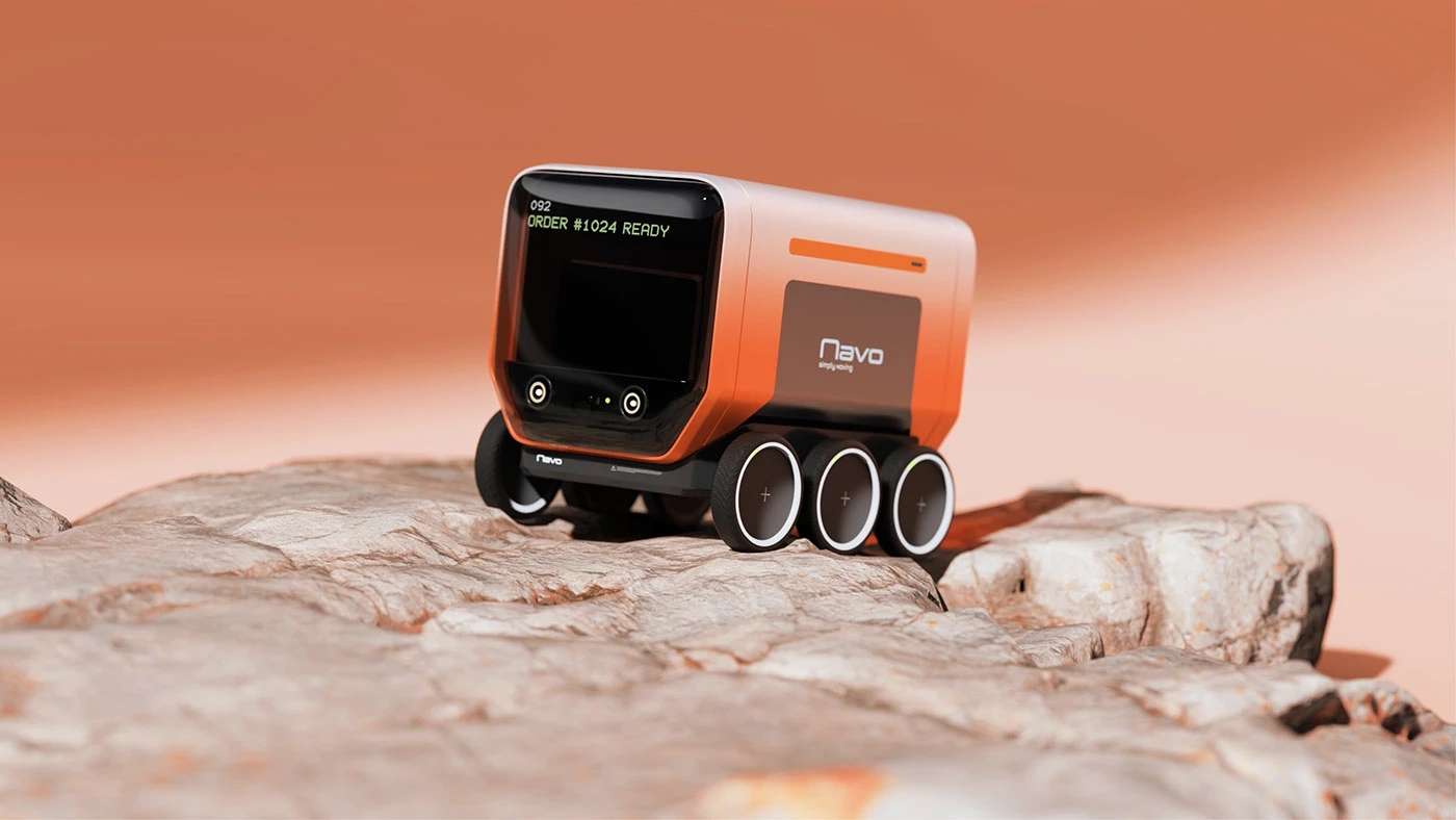 Navo，Automated delivery robots，artificial intelligence，automation，