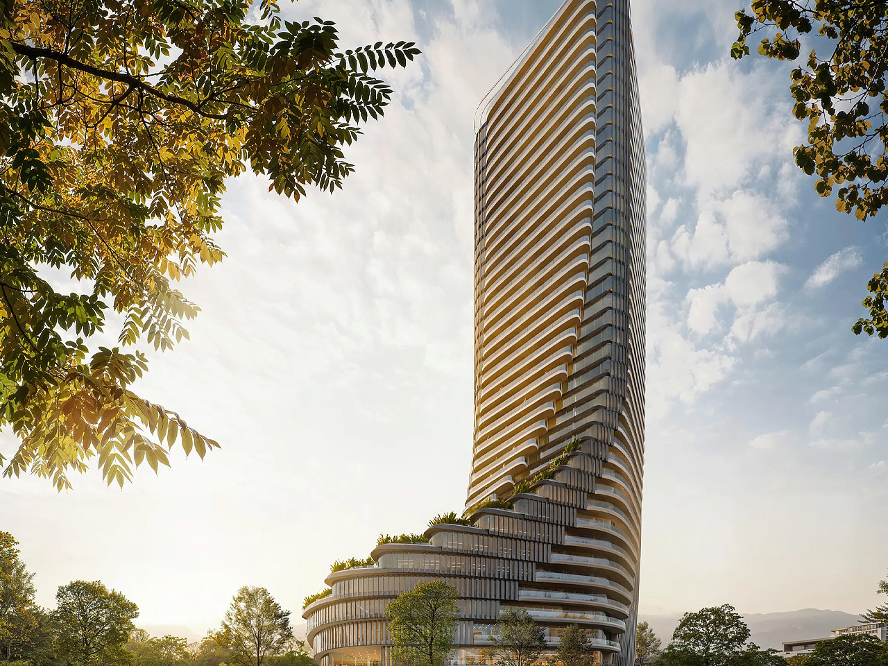 ZHA，Tbilisi, Georgia，Cityzen，Georgia，Sustainable Building，