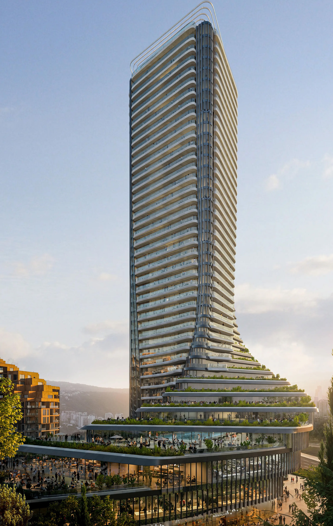 ZHA，Tbilisi, Georgia，Cityzen，Georgia，Sustainable Building，