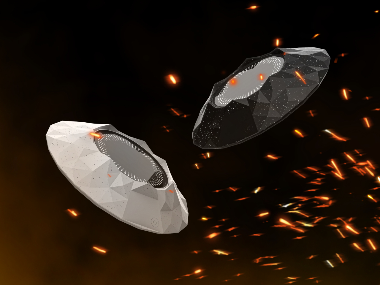 volcano，Coaster，Cup warming device，Granite，Volcano，