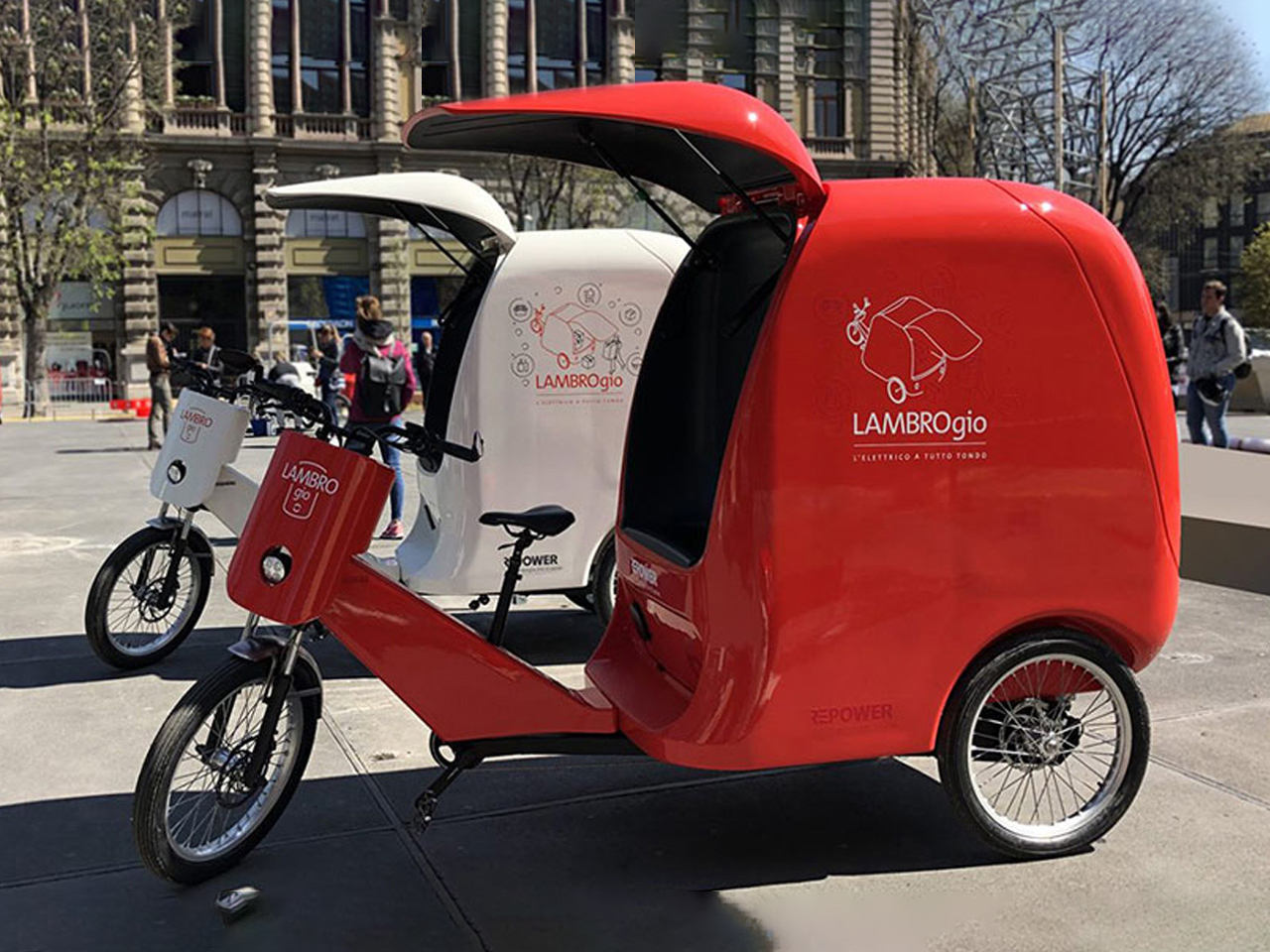 Addmotor Grandtan X，Repower，three-wheel delivery motor lorry，Dragonfly VIN #1，