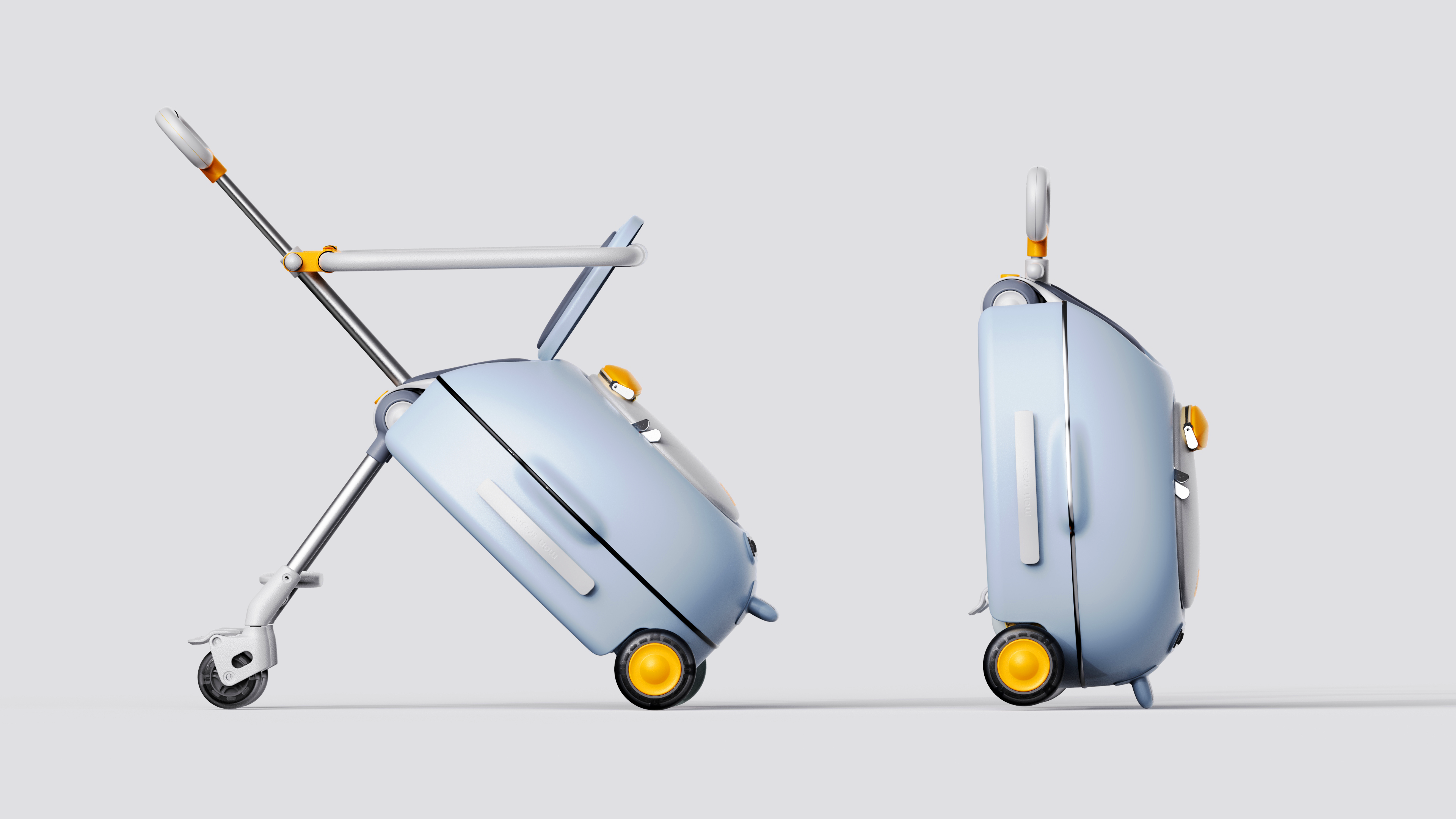 industrial design，Creative design，Stroller design，Children's stroller，Children carts，Multifunctional stroller，