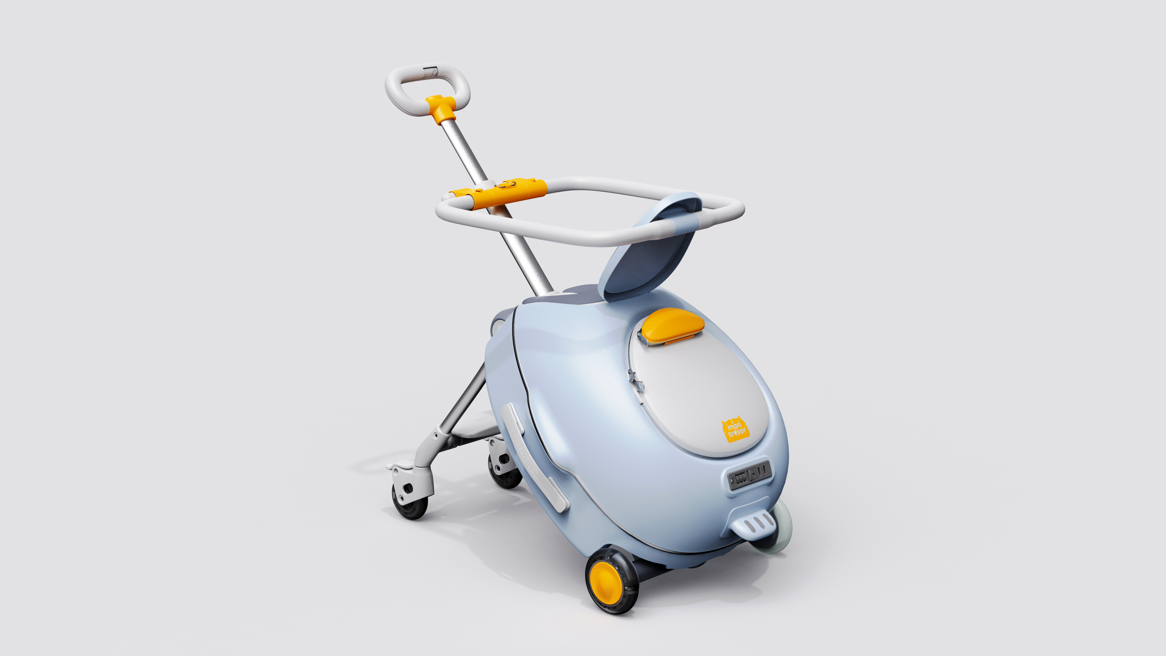 industrial design，Creative design，Stroller design，Children's stroller，Children carts，Multifunctional stroller，