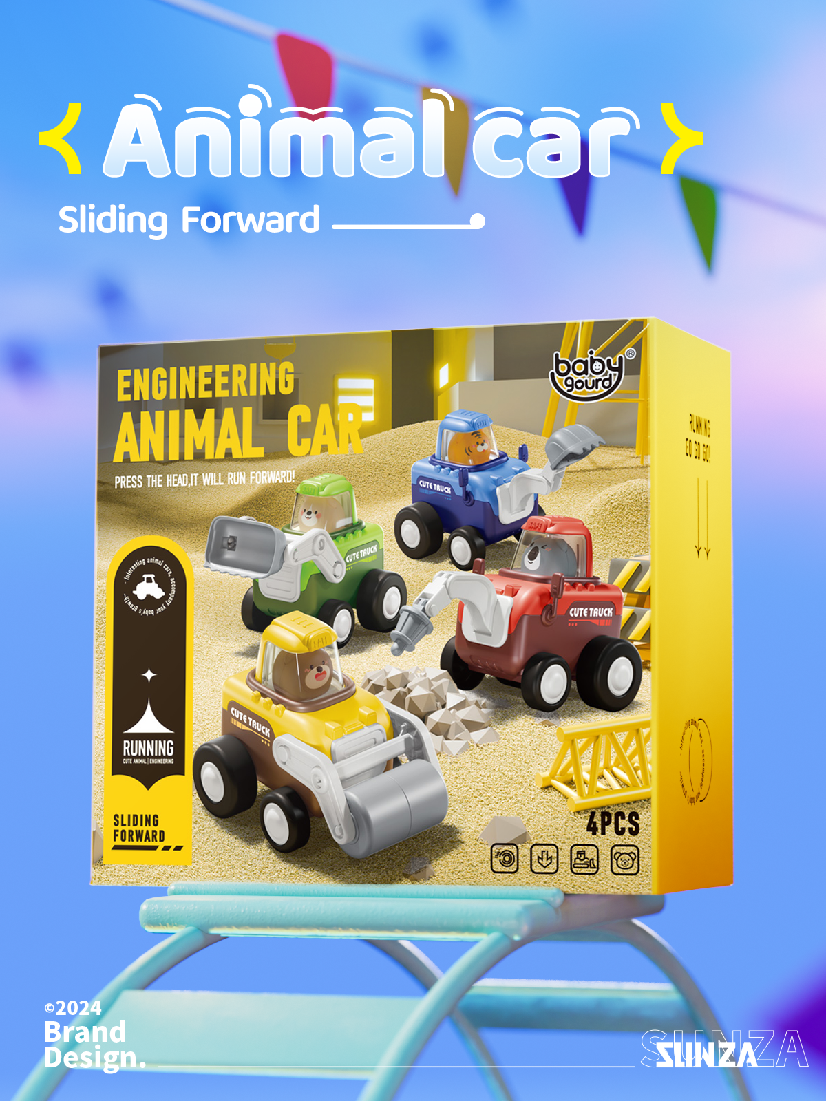 packing design，color box packaging，Toy packaging，pattern design ，Gift box design，FMCG，Toys，Render，