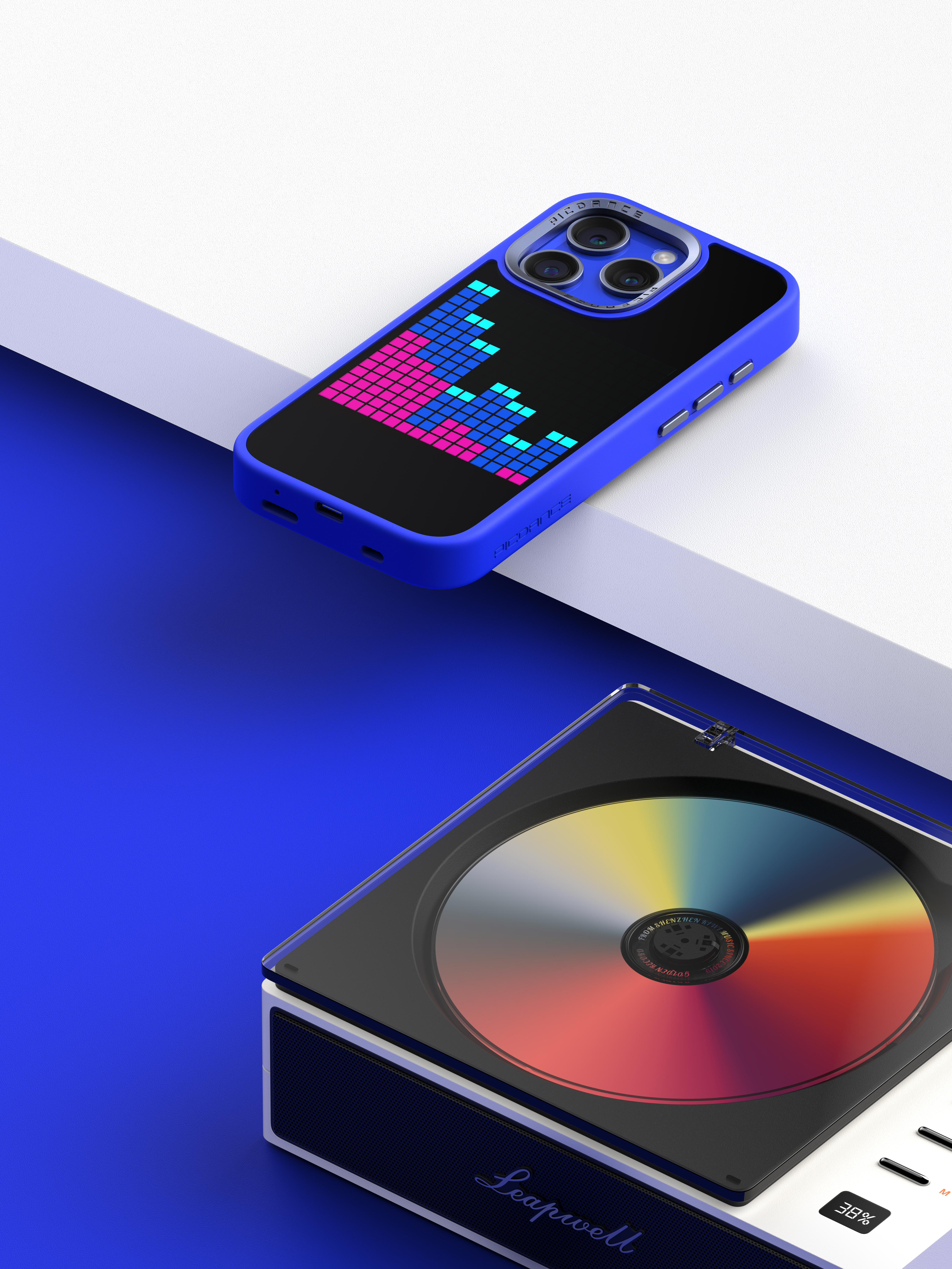 PICDANCE，Smart phone case，IPhone accessories，Electronics，industrial design，several-dimensional design，