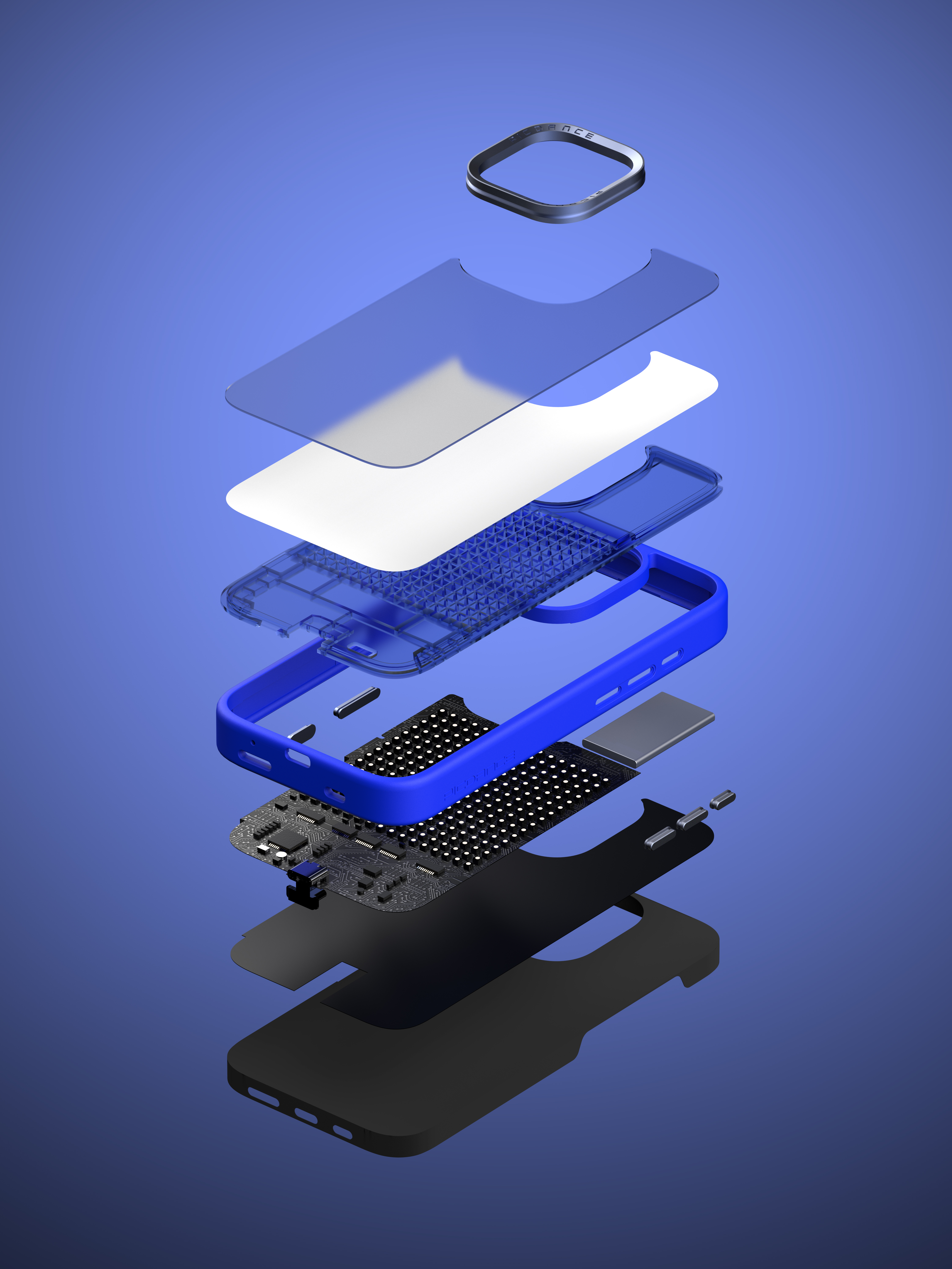 PICDANCE，Smart phone case，IPhone accessories，Electronics，industrial design，several-dimensional design，