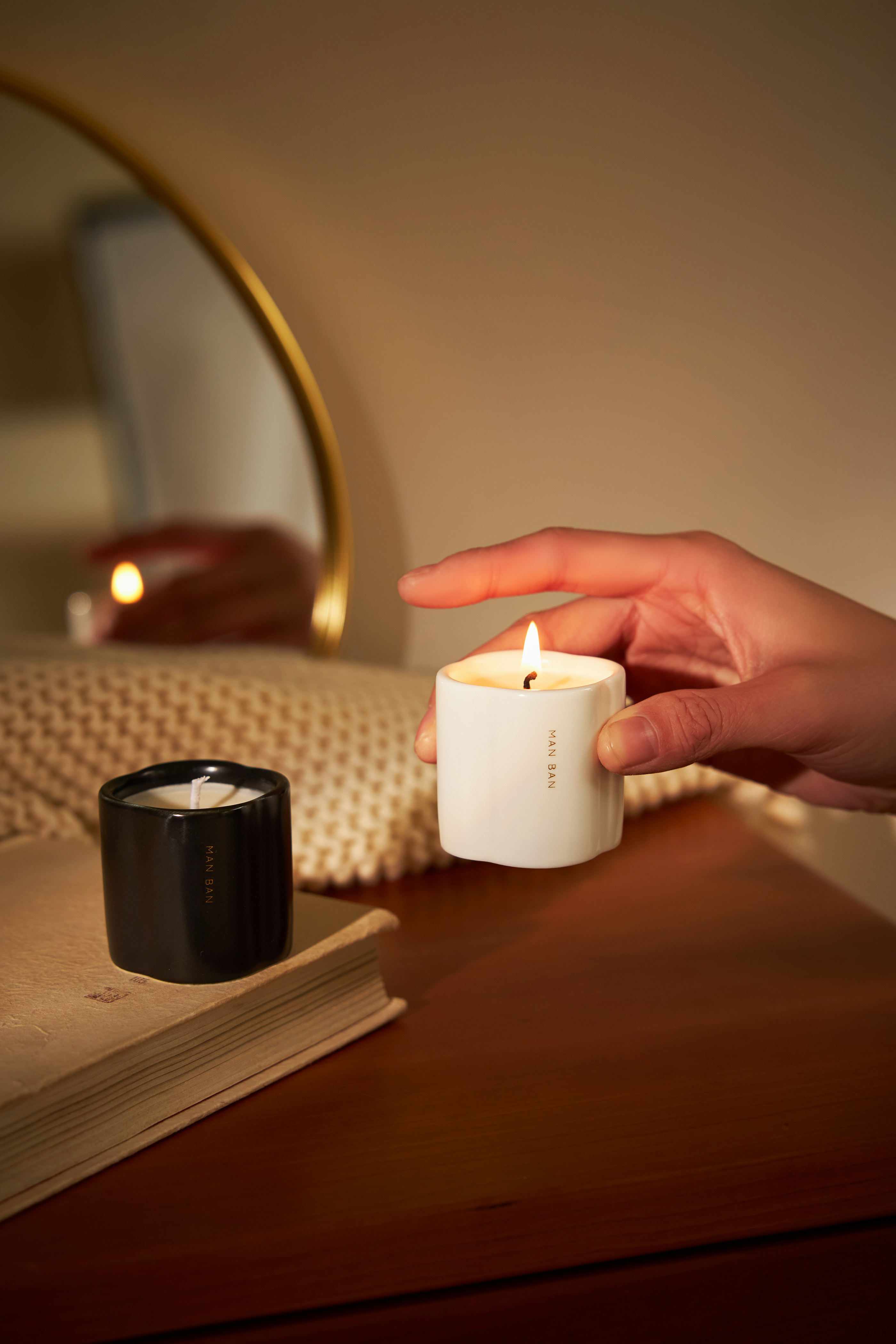 Slow Companion (ManBan)| Mini Scented Candle，