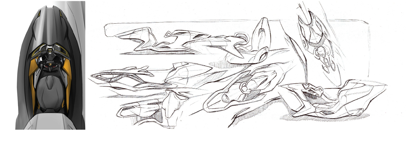 industrial design，Automobile design，Interior design，Hand drawn，design sketch，