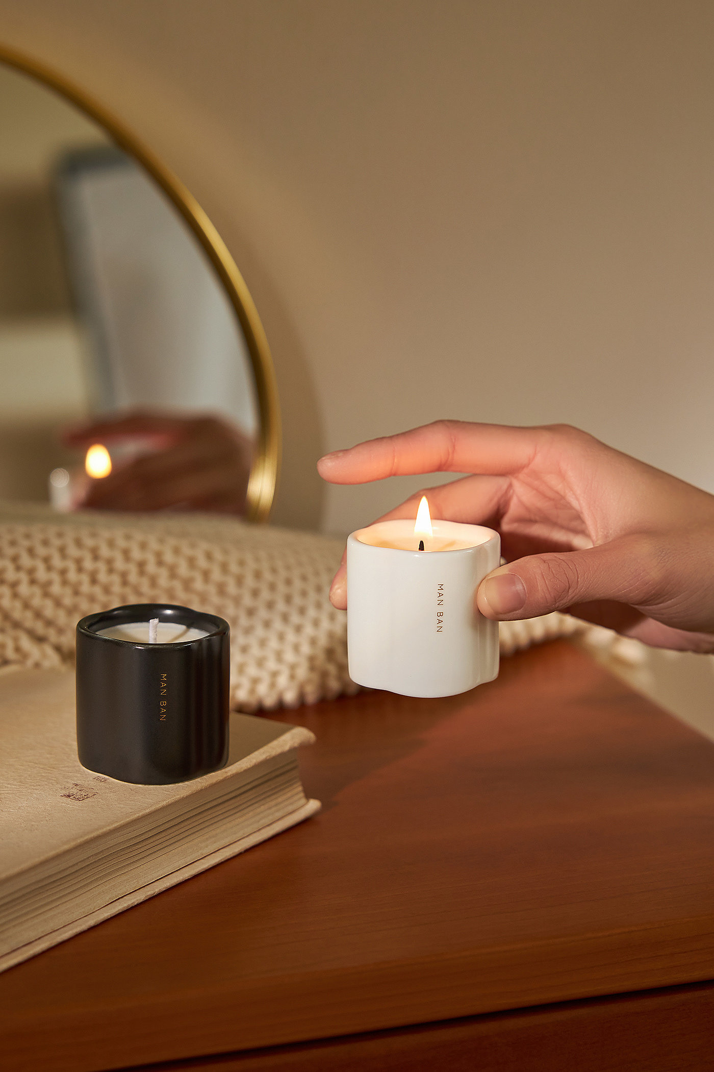 Slow Companion (ManBan)| Mini Scented Candle，