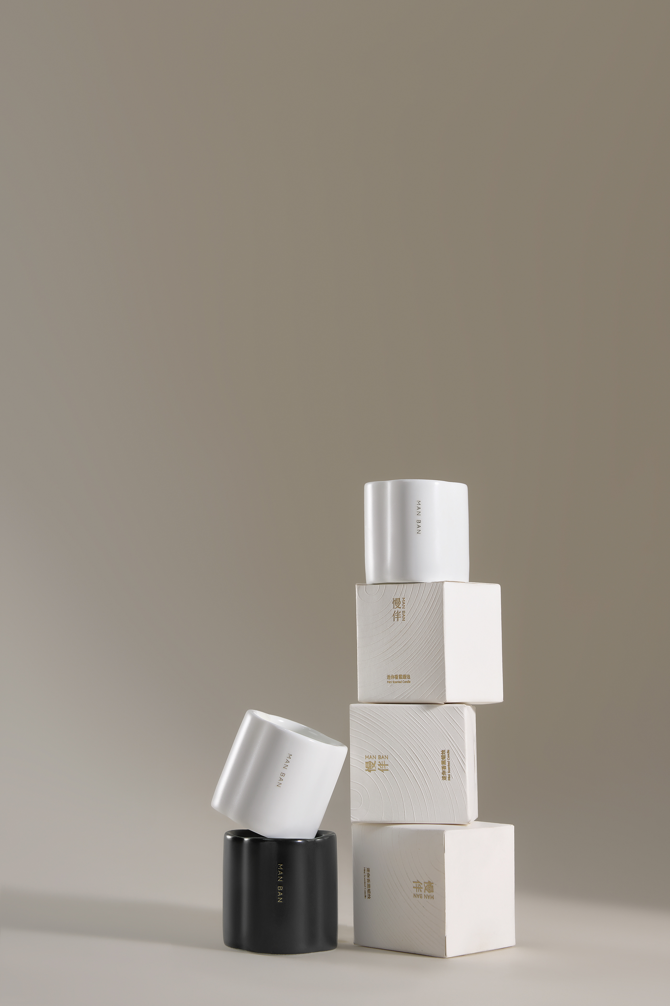 Slow Companion (ManBan)| Mini Scented Candle，