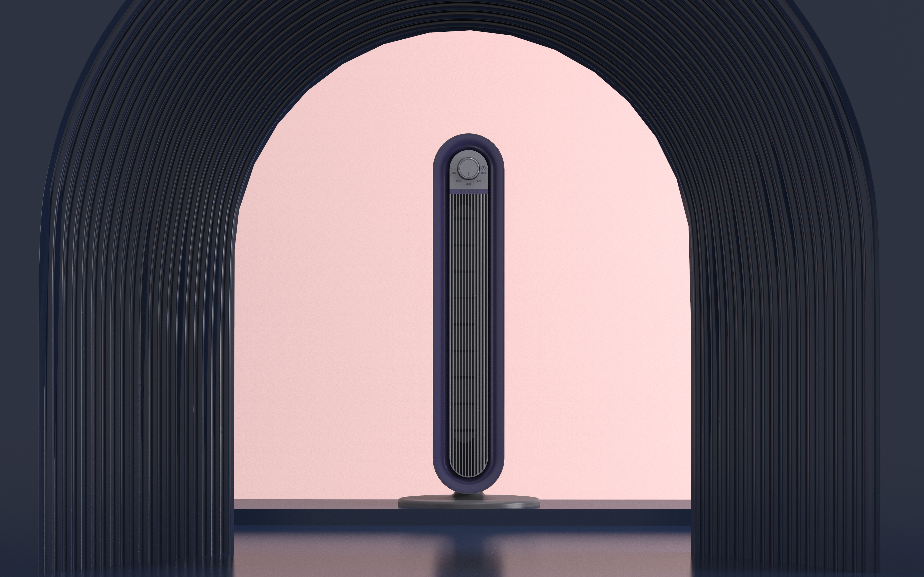 Tower fan，household electrical appliances，Minimalist，