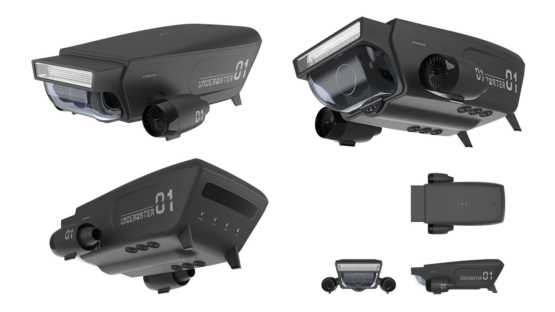 Unmanned Aerial Vehicle, Underwater Robot，