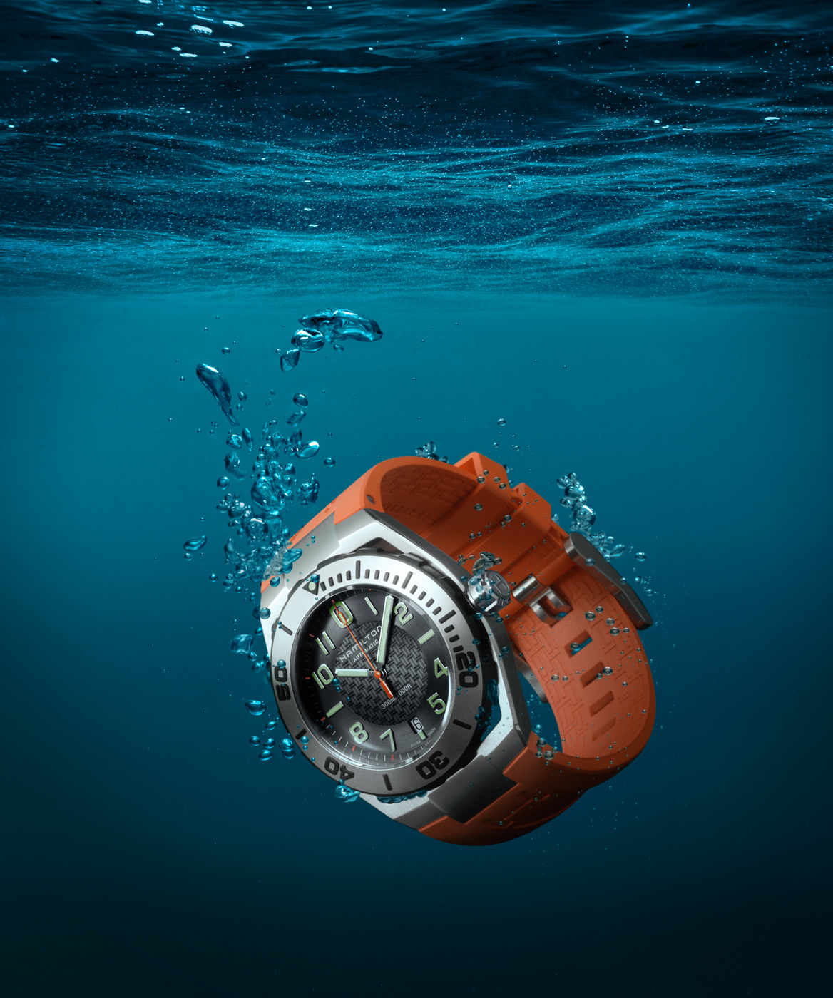 industrial design，surface，Divers Watch，waterproof，outdoors，