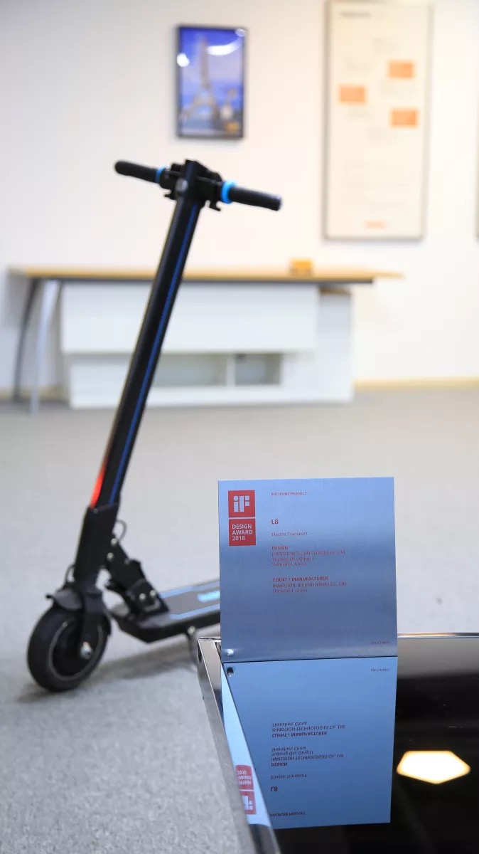 Scooter，industrial design，id，vehicle，IF design award，