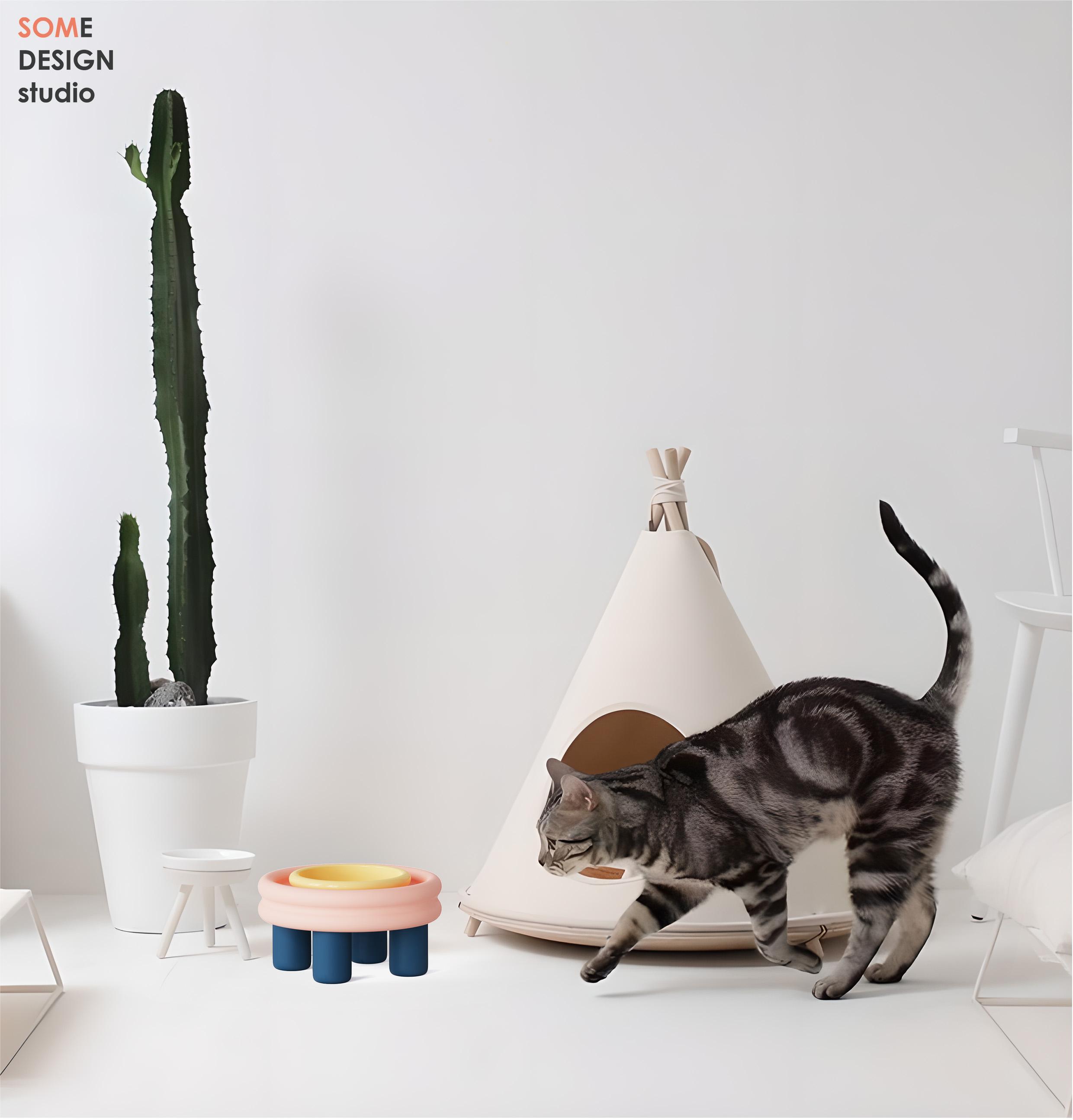 product design，Pet Supplies & Pet，Pet bowl，dopamine，