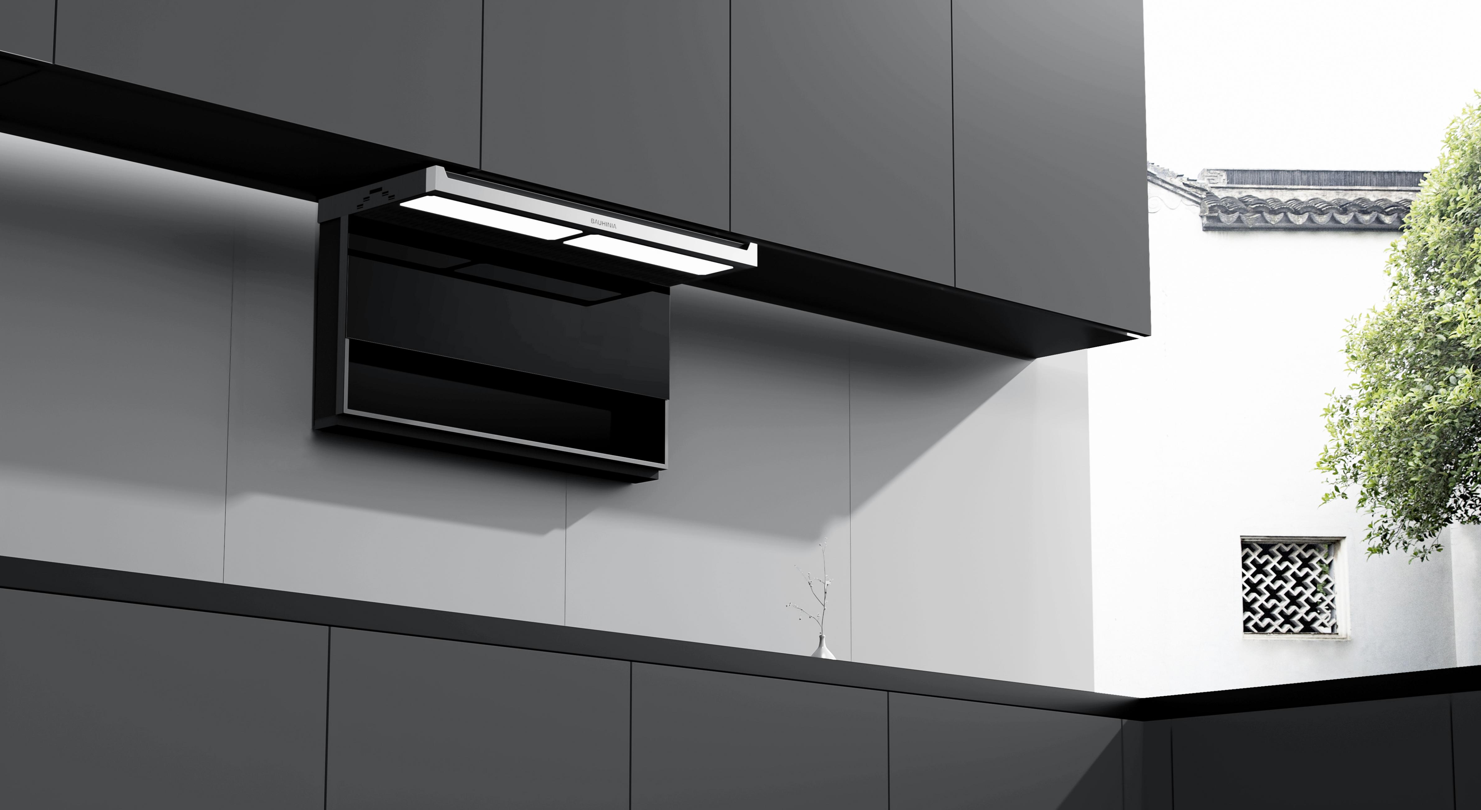 Lampblack machine，Cooker，Smart home，Kitchen electric，Modern technology，Architectural sense，Hui school，sample reels，