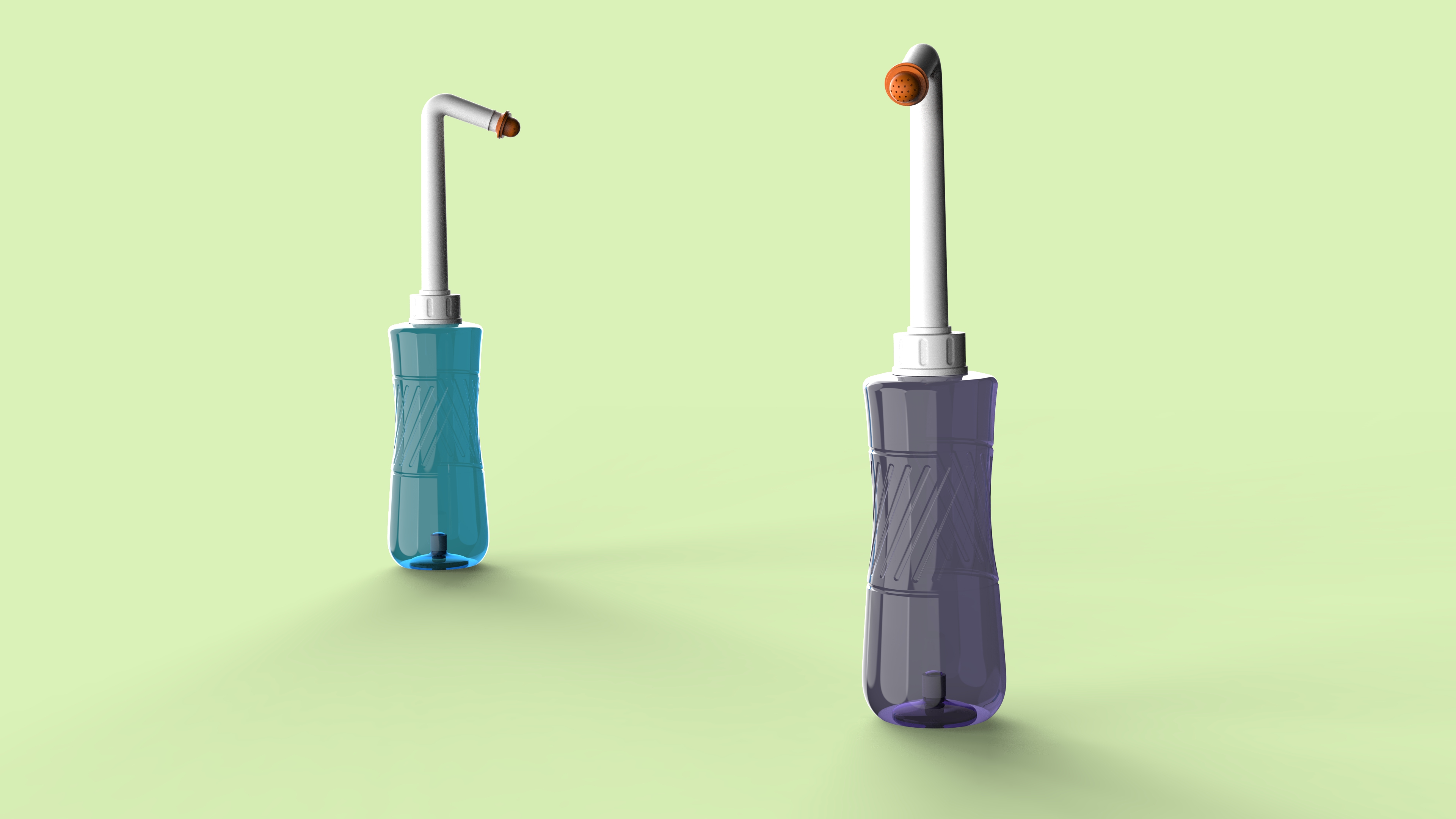 Women's washing device，