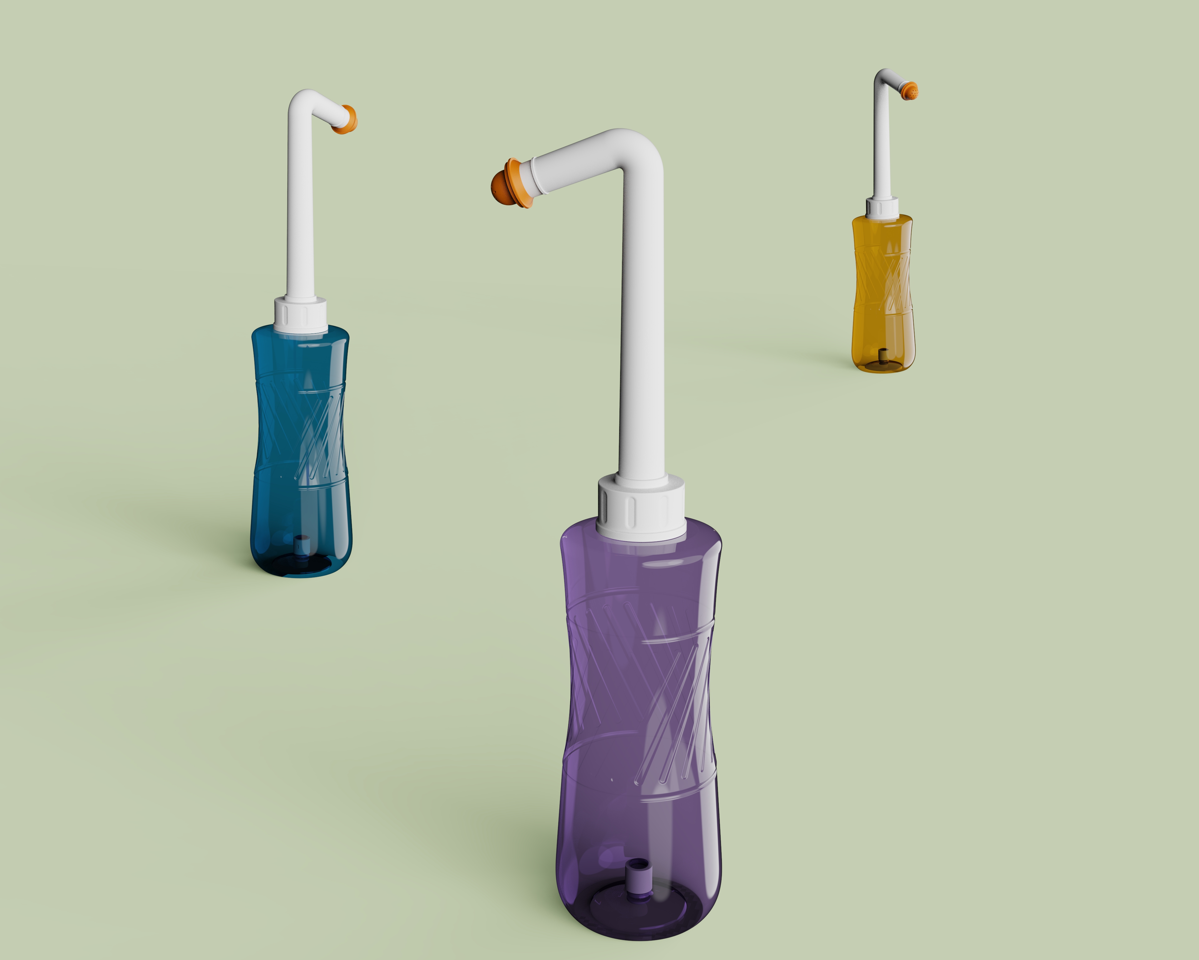 Women's washing device，