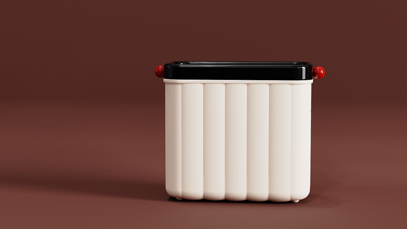 Home Furnishing，trash can，dopamine，