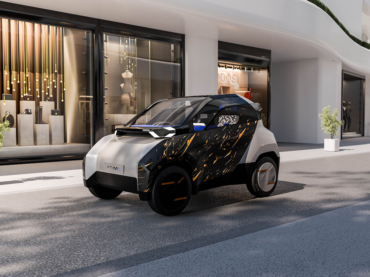 Toyota，FT-me EV，solar energy，Electric concept vehicle，Travel convenience，