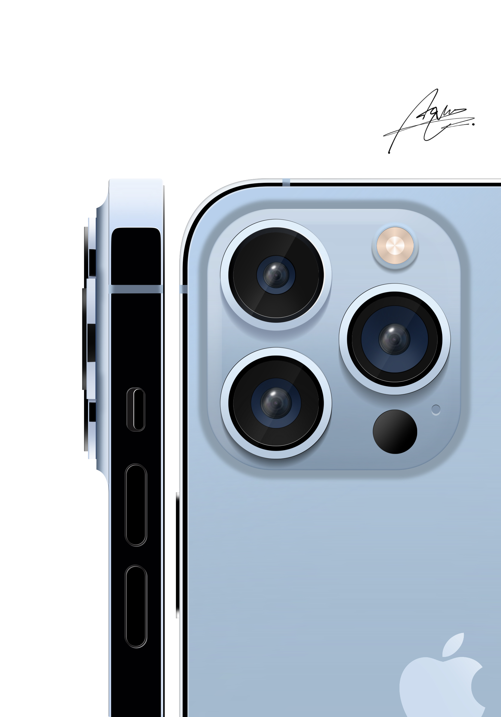 Procreate，industrial design，Ubee ，