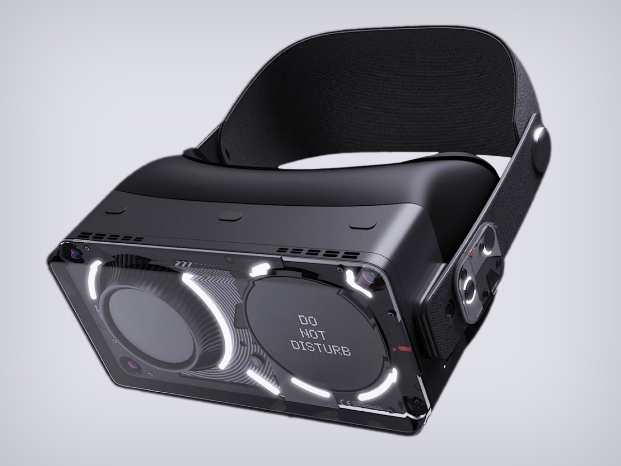 Nothing VR (1)，VR head display，Android XR，Transparent design，