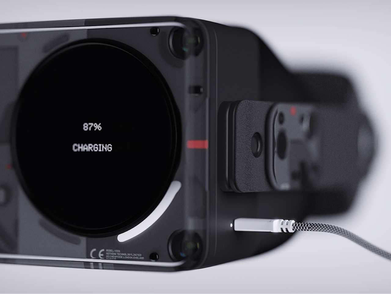 Nothing VR (1)，VR head display，Android XR，Transparent design，