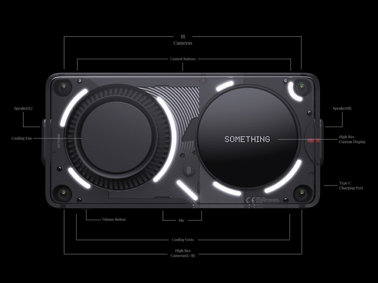 Nothing VR (1)，VR head display，Android XR，Transparent design，