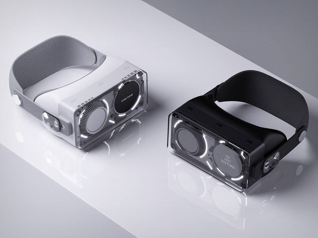 Nothing VR (1)，VR head display，Android XR，Transparent design，