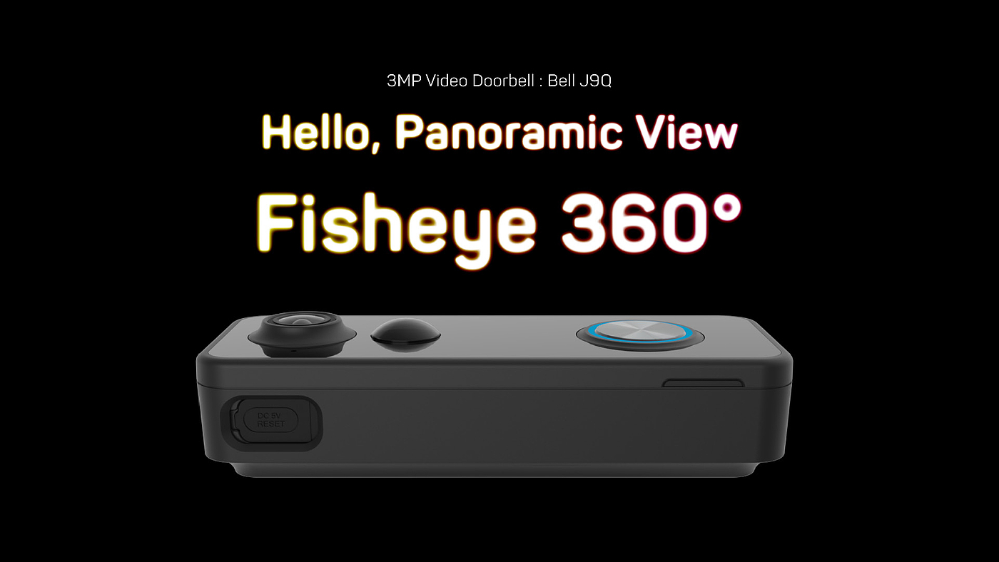 Design of low power intelligent wireless visual doorbell，Smart Home Security，Wireless visual doorbell，Cross-border e-commerce explosion doorbell，Video Doorbell Design，Fisheye Lens Doorbell，180 ° fisheye lens panoramic visual doorbell，