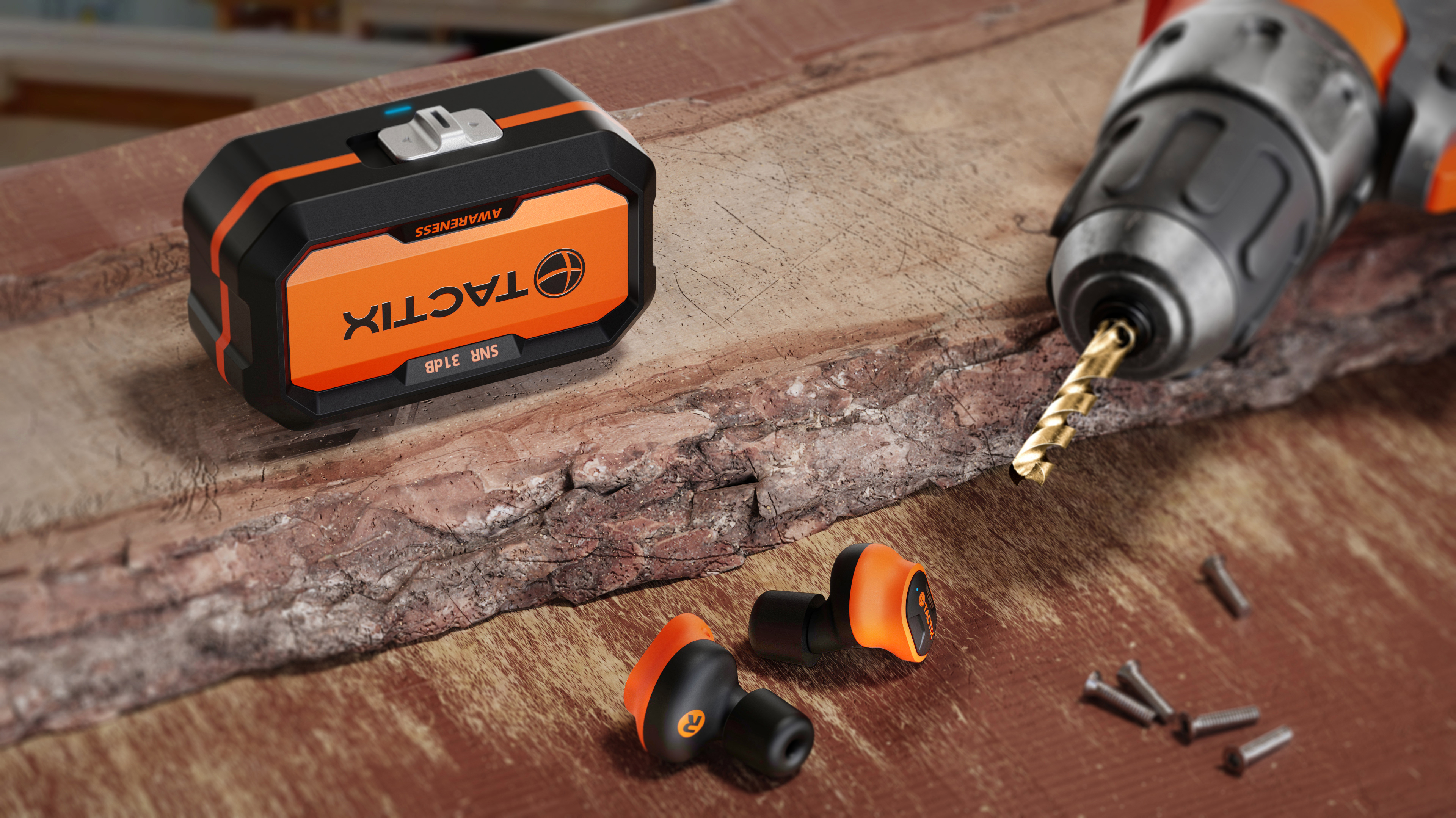 Industrial wind，earbuds，Hearing protection，Red Dot Award Reddot，Noise Reduction Perception Headset，TWS Wireless Bluetooth，