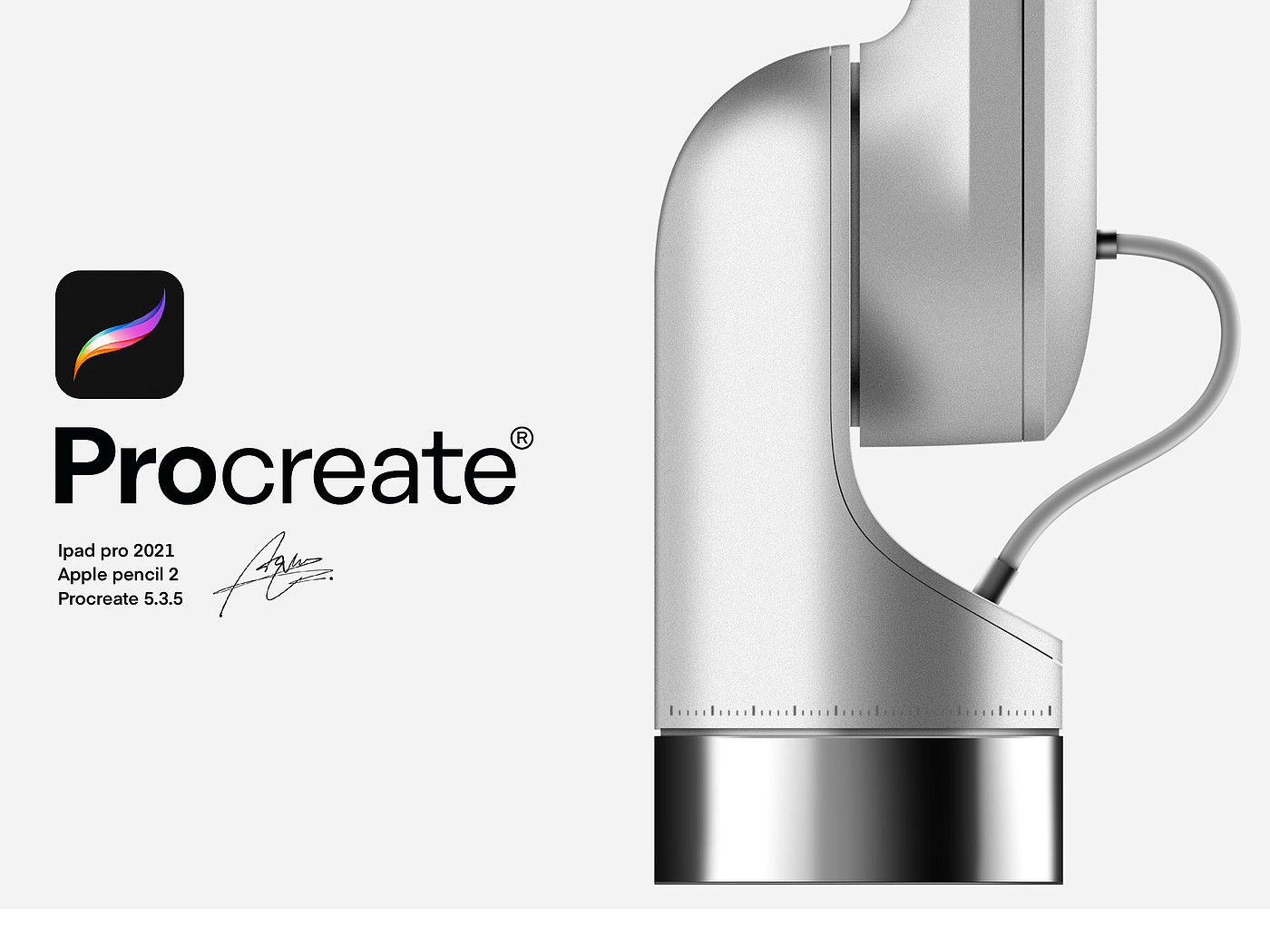 industrial design，Ubee ，Procreate，