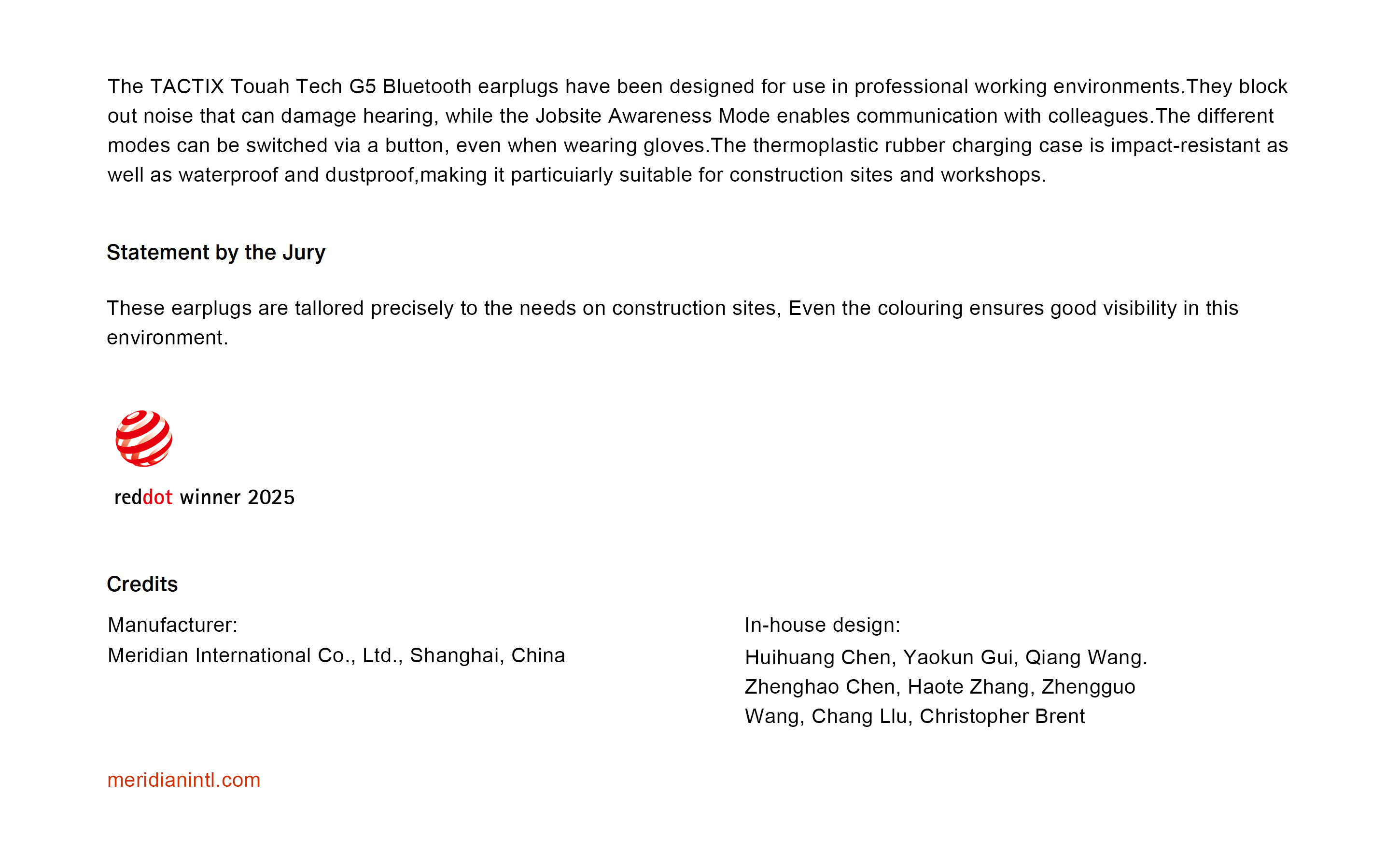 Industrial wind，earbuds，Hearing protection，Red Dot Award Reddot，Noise Reduction Perception Headset，TWS Wireless Bluetooth，