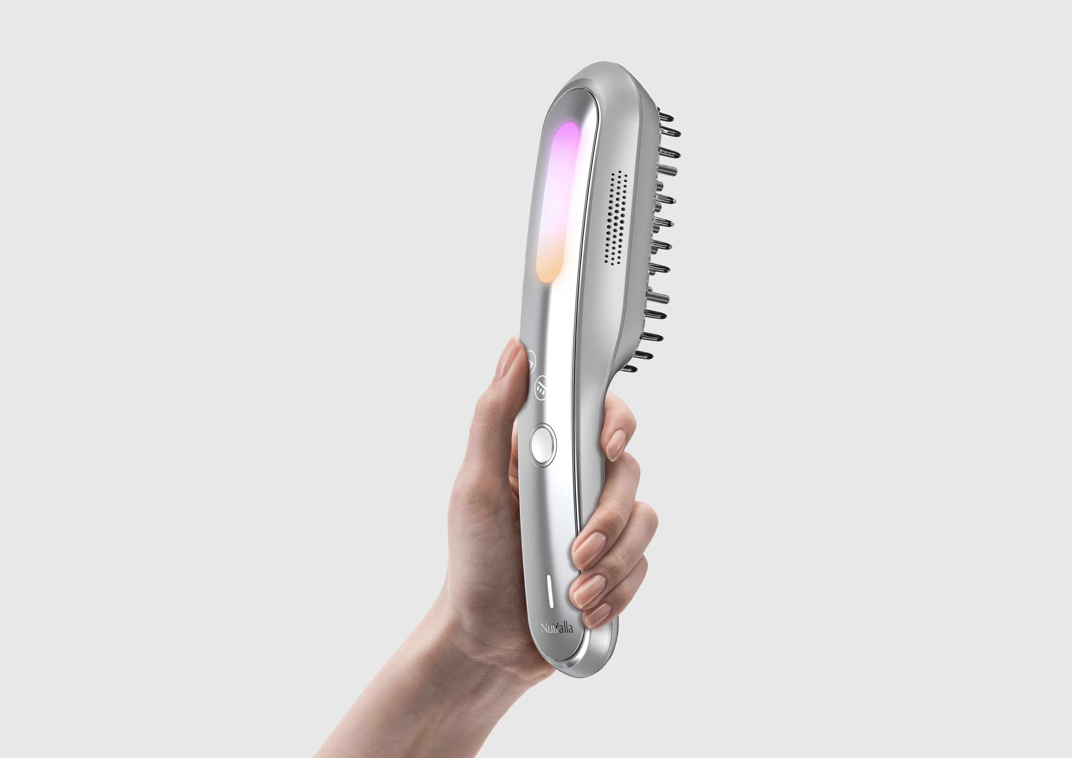 Hair comb，comb，Red light，Digital，household，Gehu，